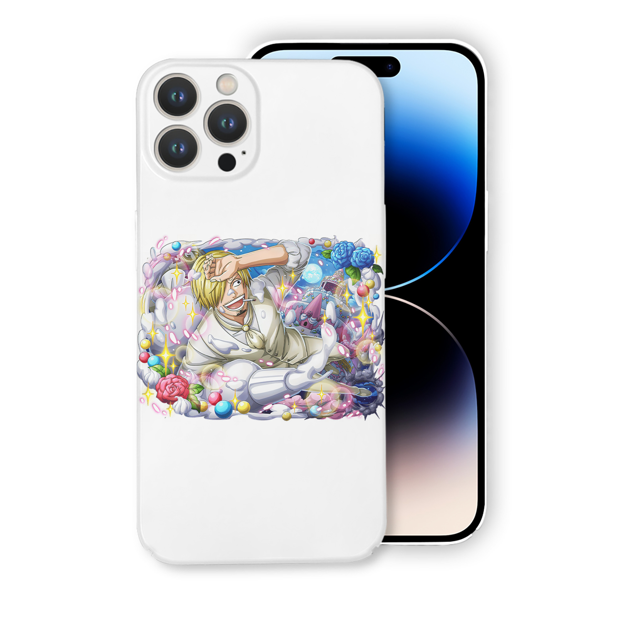 （画像用） ワンピース サンジ ONE PIECE Sanji 【iPhone 14シリーズ対応】ハードケース